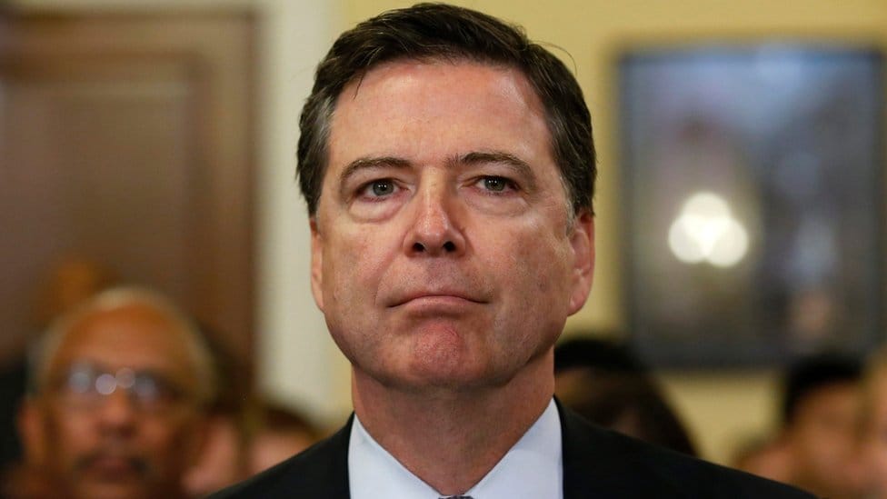 Former FBI Director James Comey